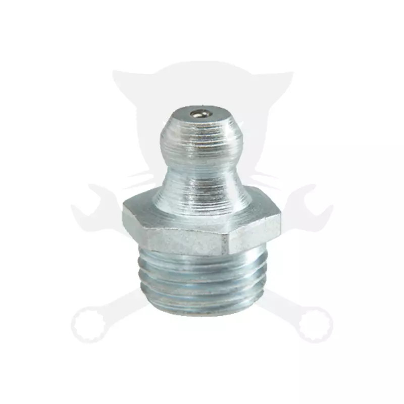 Zsírzógomb, egyenes, kúpos menettel MK8x1.25 H1 - DIN71412