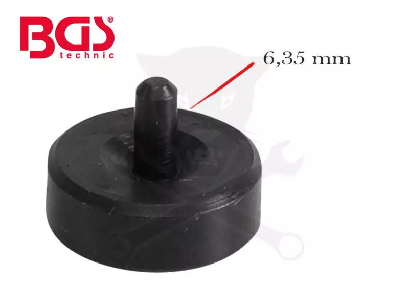 Fékcsőperemező adapter 6,35 mm 1/4"-os