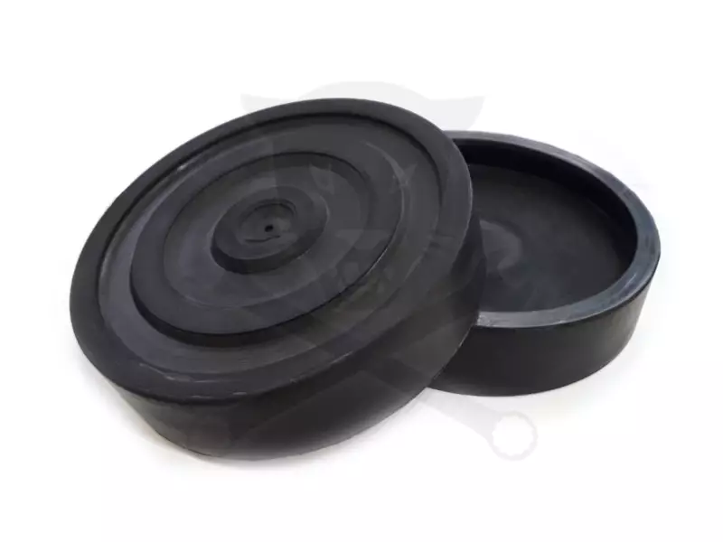 Gumipogácsa csápos emelőhöz 123/115 mm-es peremes-körkörös