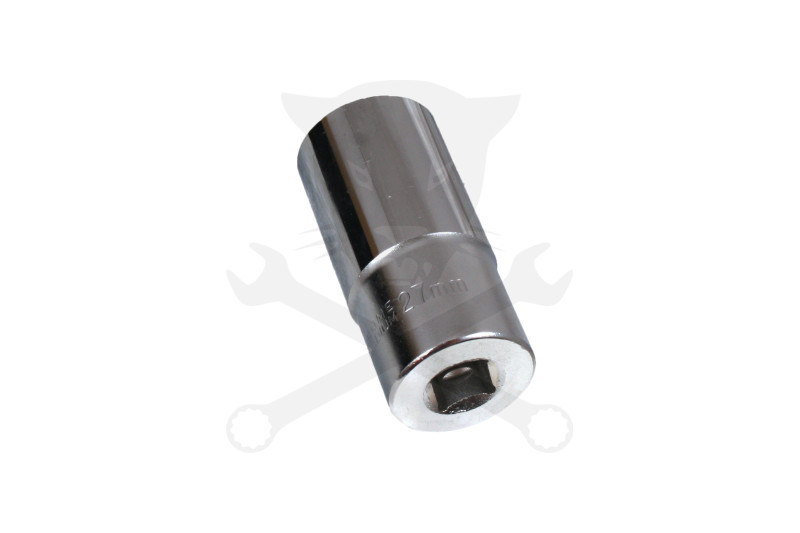 Dugókulcs - crowafej 1/2" 6 lap hosszú 27 mm - LaserTools