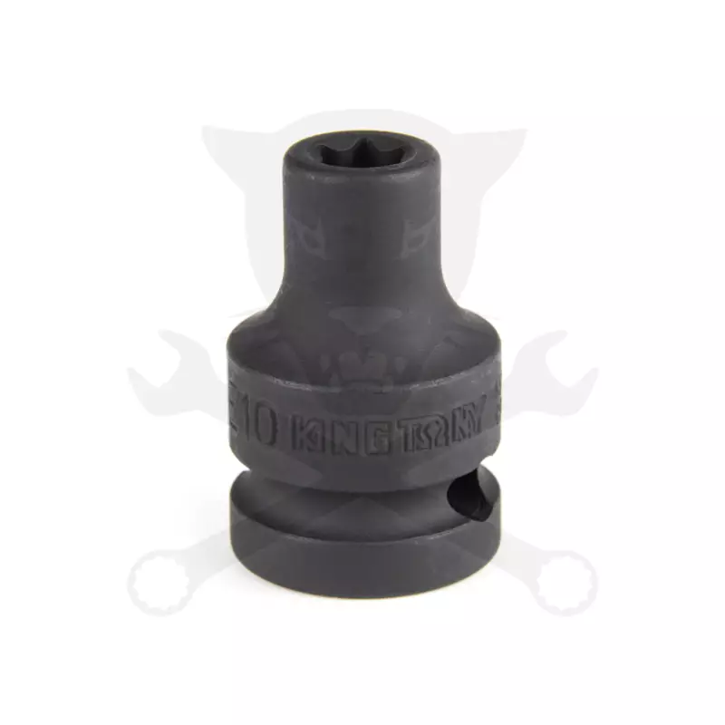 Légkulcsfej 1/2" belső torx E10 KingTony