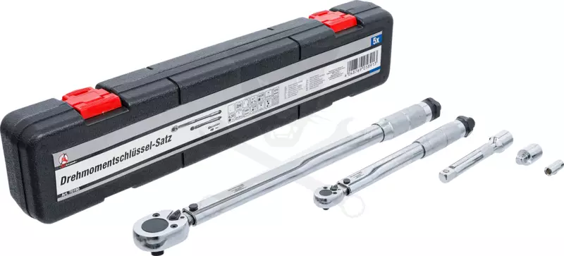 Nyomatékkulcs készlet 6.3 mm 1/4" 5-25 Nm 1/2" 28-210 Nm - BGS