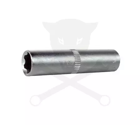 Dugókulcs - crowafej 1/4" Super Lock hosszú 10 mm