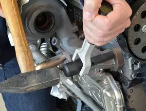 Ütve lazító hajtószár PROFI 1/2" csuklós, kompozit szár 265 mm - Hubi