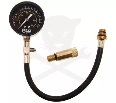 Kompressziómérő benzines BGS + 1 db réz toldó
