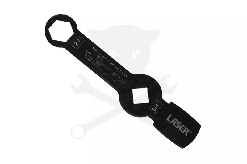 Féknyeregkulcs -TEHER- 27 mm üthető 6 lapú 3/4" Mecedes Actros