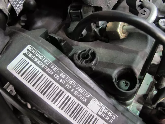 Olajleeresztő-csavarkulcs VAG 2.0 Liter 4 heng. FSI és TFSI