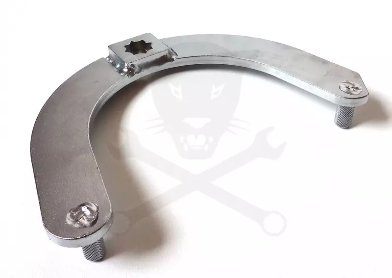 Szíjfeszítő körmöskulcs - generátorhoz- 157 mm átmérő 1/2" VW csoport