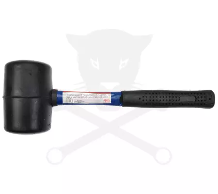 Kalapács gumi  76 mm - 1200 g - BGS