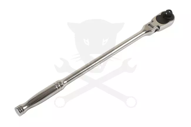 Crowa racsnis kulcs 1/2" 48 fog csuklós fejű - 430 mm hosszú - Laser