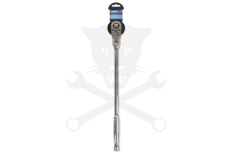 Crowa racsnis kulcs 1/2" 48 fog csuklós fejű - 430 mm hosszú - Laser