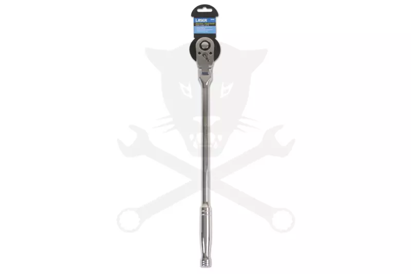 Crowa racsnis kulcs 1/2" 48 fog csuklós fejű - 430 mm hosszú - Laser