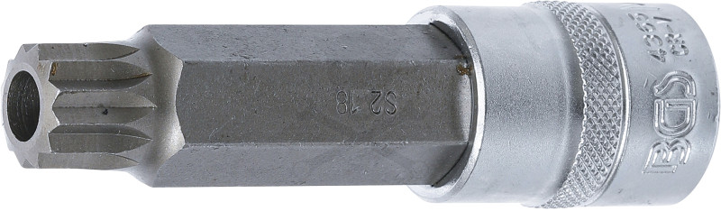 Rátűzőkulcs - crowa+bit 1/2" XZN - Spline M18 x 100 mm LYUKAS