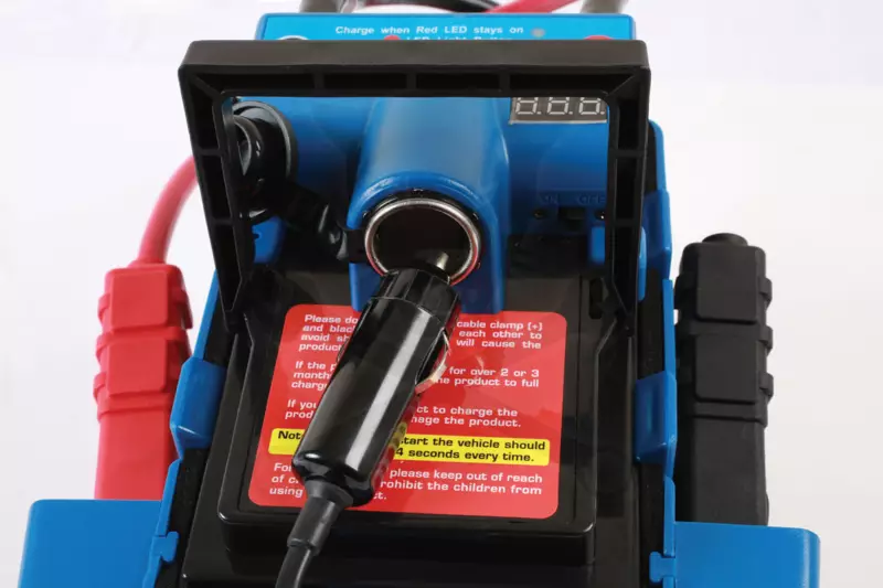 Akkumulátor bikázó-indító (starter) 12 V -1200A -14Ah -Laser Tools
