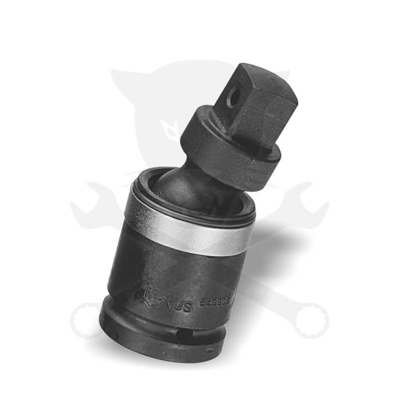 Légkulcs adapter csuklós 1" - furatos - Genius