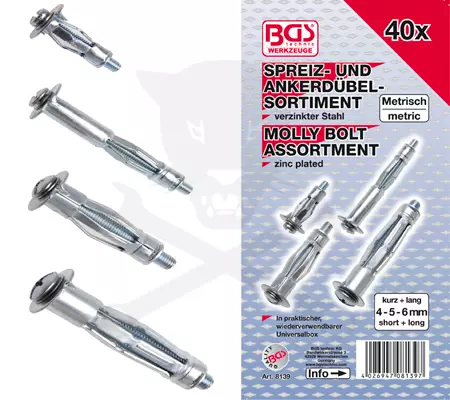 Fém tipli készlet 40 db