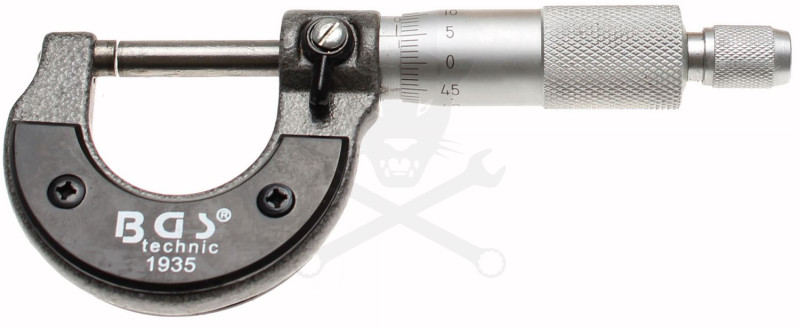 Mikrométer  0-25 mm BGS