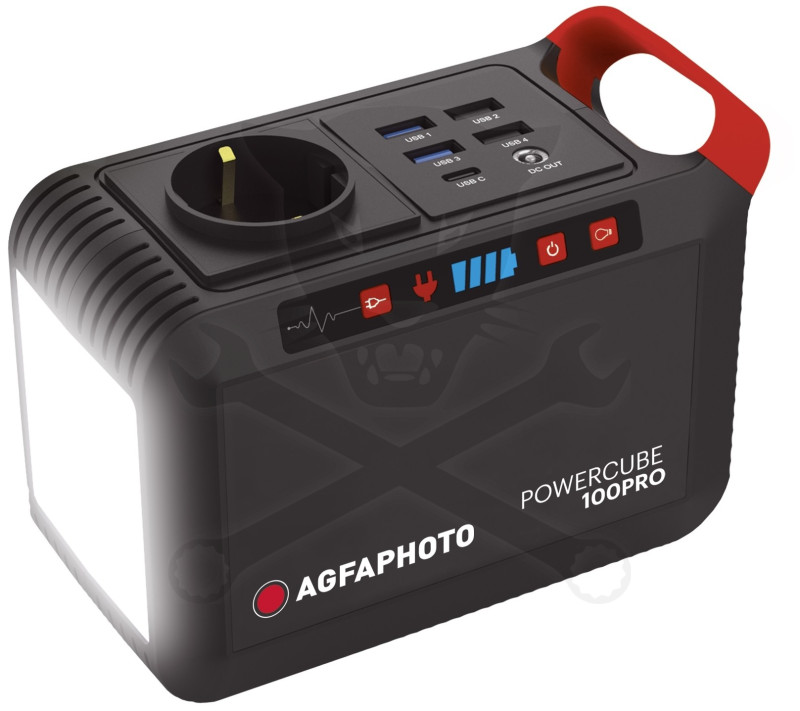 Elosztó, PowerCube 100 Pro 6 USB + 220V