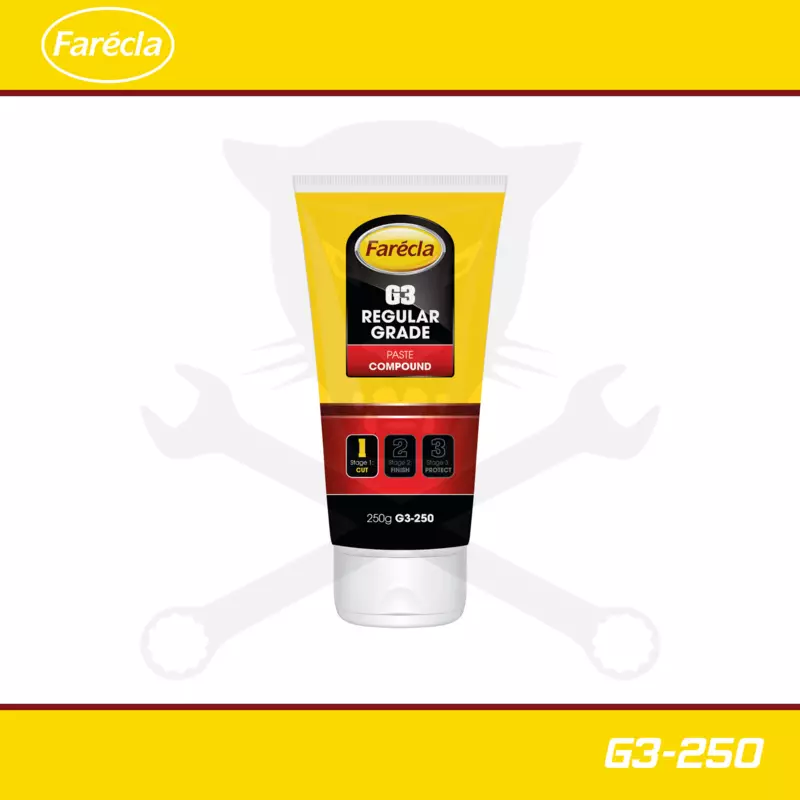 Polírozó paszta G3 Regular Paste - 1. lépcső / fázis - 250 g - Farécla