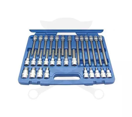 Bit készlet 30 db-os imbusz bitek 1/2" - BGS