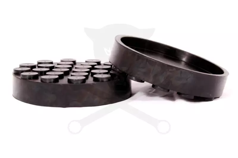 Gumipogácsa csápos emelőhöz 121/111 mm-es félperemes pöttyös
