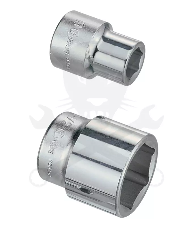 Dugókulcs - crowafej 3/4" 6 lap normál 35 mm Genius