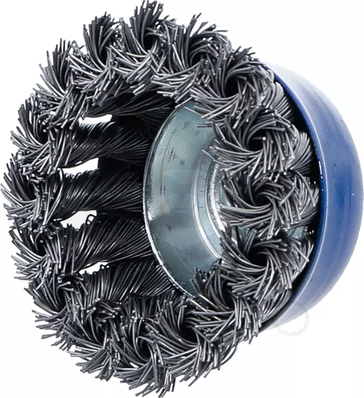 Drótcsiszoló fazékkefe 65 mm M14 x 2.0 menettel -sarokcsiszolóhoz- BGS