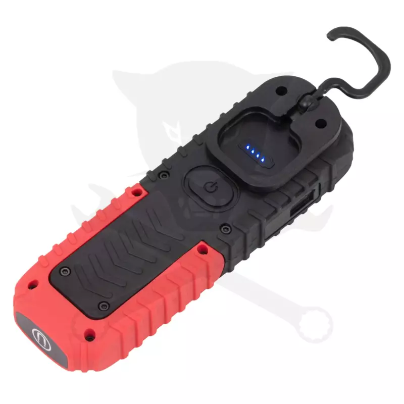 Szerelőlámpa LED 01 COB ledes akkuslámpa - Li-Ion,  IPX6 3W 350 Lumen