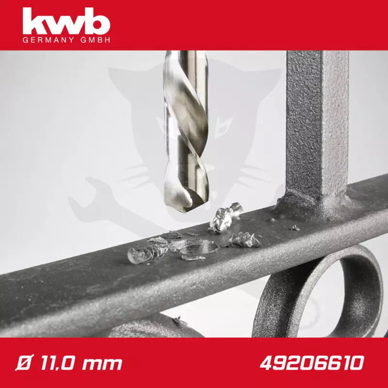Csigafúró 11,0 mm HSS-G DIN 338 Silver Star, profi - KWB