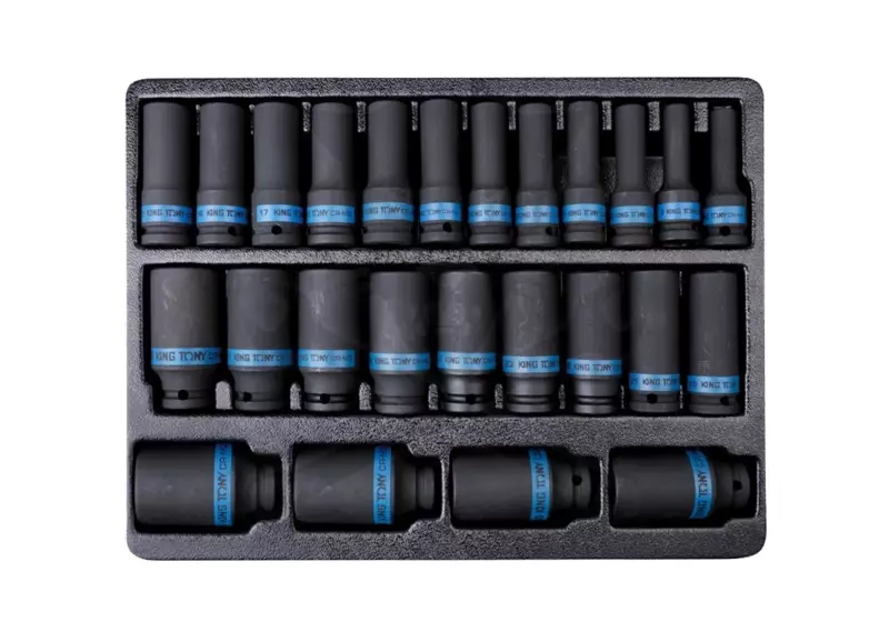 Gépi dugófej készlet hosszú 1/2" hosszú 8-36 mm-es