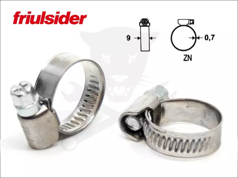Bilincs Friulsider 12-20 mm - 9 mm W2+ MM - Clampex - (12-20W2FRIU)