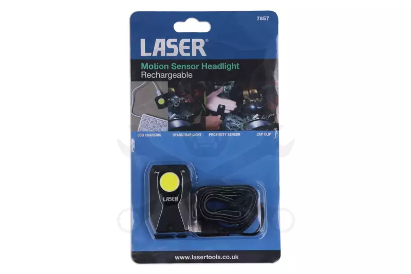 Szerelőlámpa - Fejlámpa LED 01 COB Multifunkciós, akkus USB szenzoros