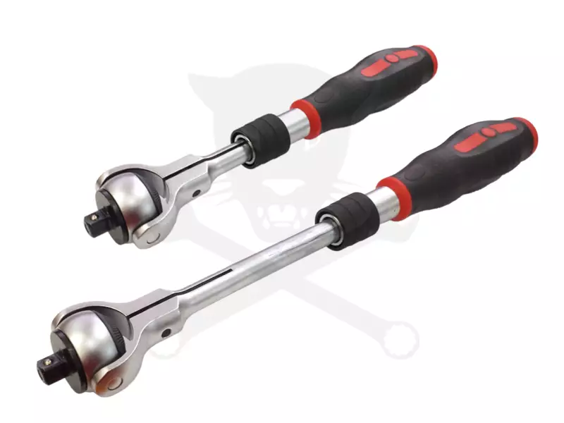 Crowa racsnis kulcs 1/4" teleszkópos 185-235 mm