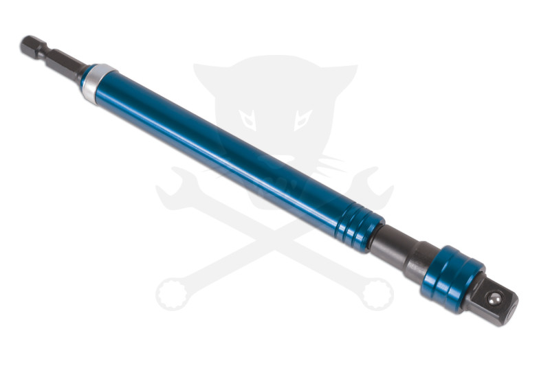 Crowa hajtószár 3/8" Fúrógépbe fogható 185 mm -körbeforgó markolattal