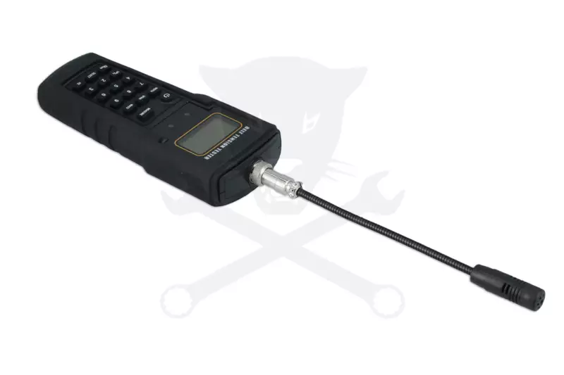 Ékszíjszerelő teszter fogazott V-alakú szíjakhoz 10-600 Hz - Laser