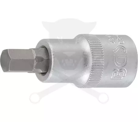 Rátűzőkulcs - crowa+bit 1/2" imbusz 9 mm