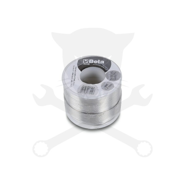 Forrasztó ón D1.0 mm Ón-Réz - Sn99%+Cu0,7% - Antioxidáns - 250 g - Beta