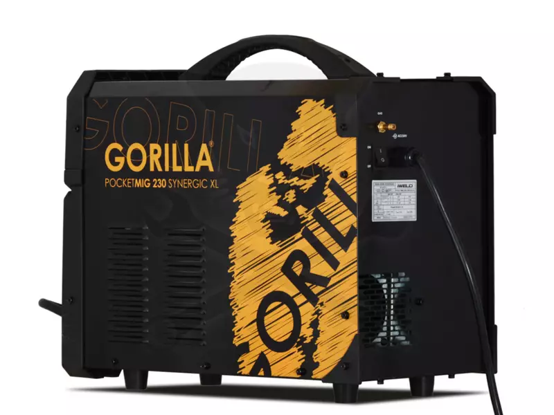 Hegesztő inverter Gorilla PocketMIG 230 Synergic XL