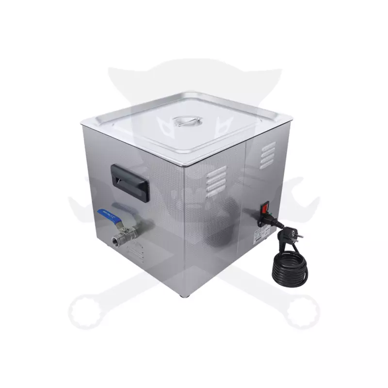 Ultrahangos tisztító berendezés 15 liter 360W + fűtés 400W - BGS