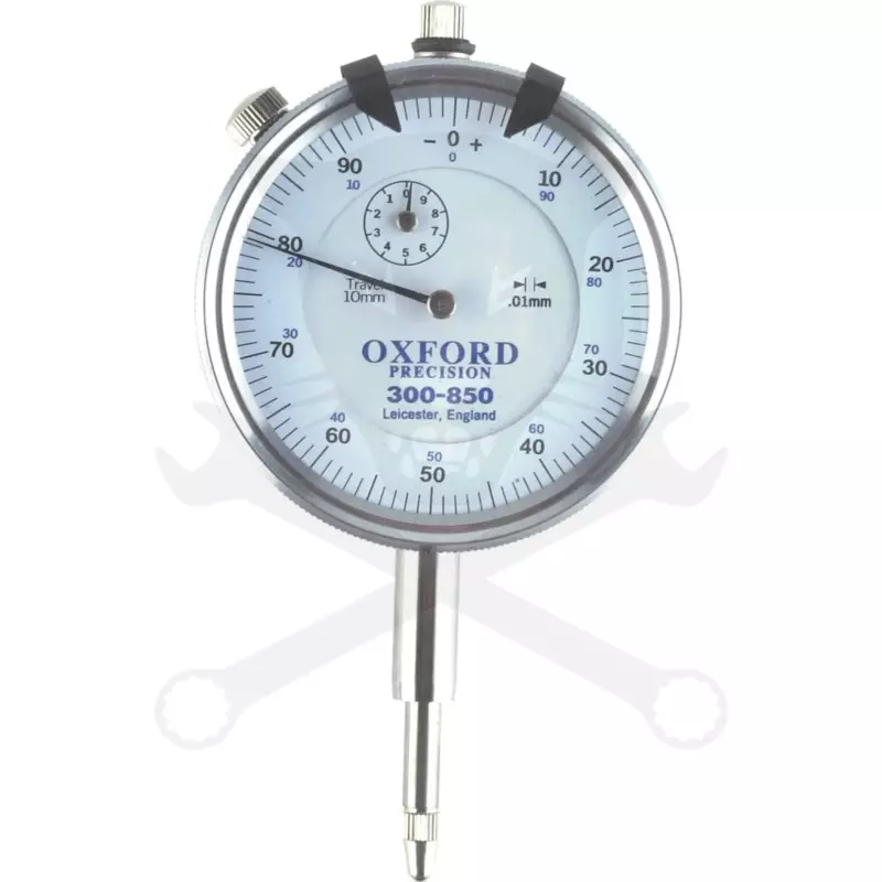 Indikátor óra /csapos mérőóra/ 1-10 mm 0.01 - Oxford (OXD-300-8500K)