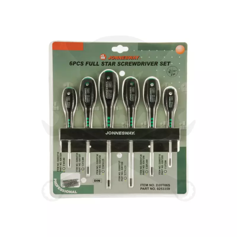 Csavarhúzó készlet Jonnesway 06 db-os torx