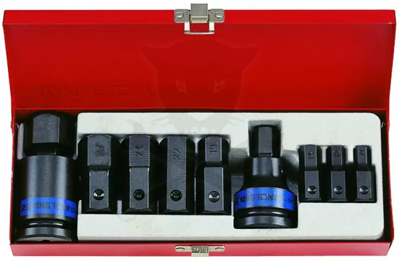 Légkulcsfej készlet IMBUSZ 3/4" 11 db-os 10-12-14-17-19-22-24-27-32 mm