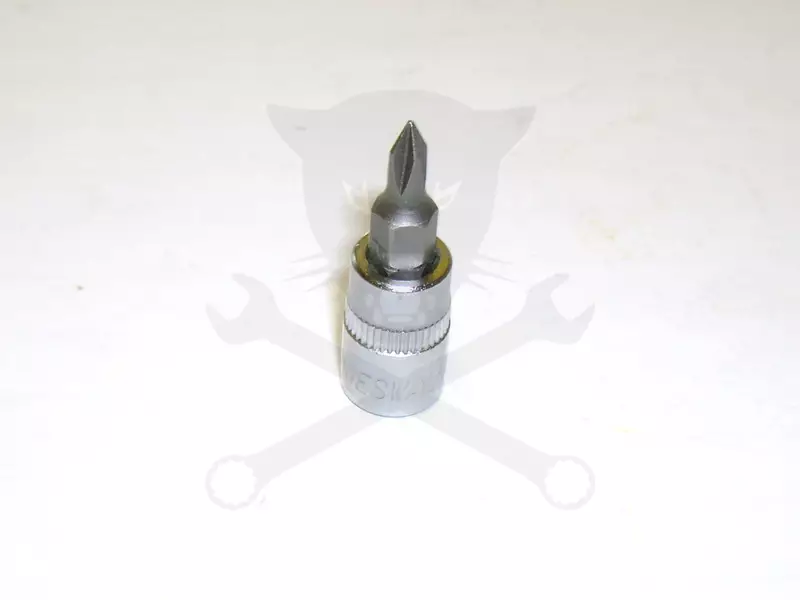 Rátűzőkulcs - crowa+bit 1/4" kereszt PH0
