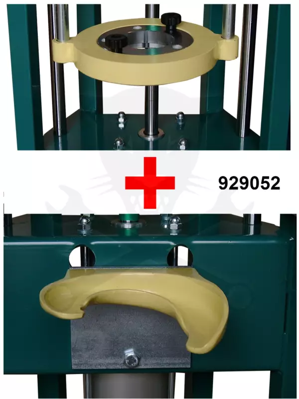 Rugóösszehúzó állványos CSC-hez Adapter: Mercedes 2 részes
