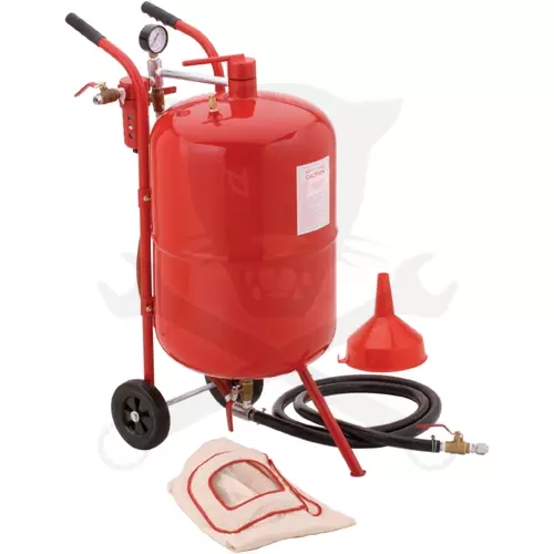 Homokfúvó (20 gallon) 75 literes - domború