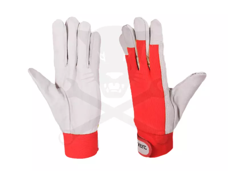 Kesztyű Premium sertésbőr Work 10-es XL Piros ( PTPWT-XL )
