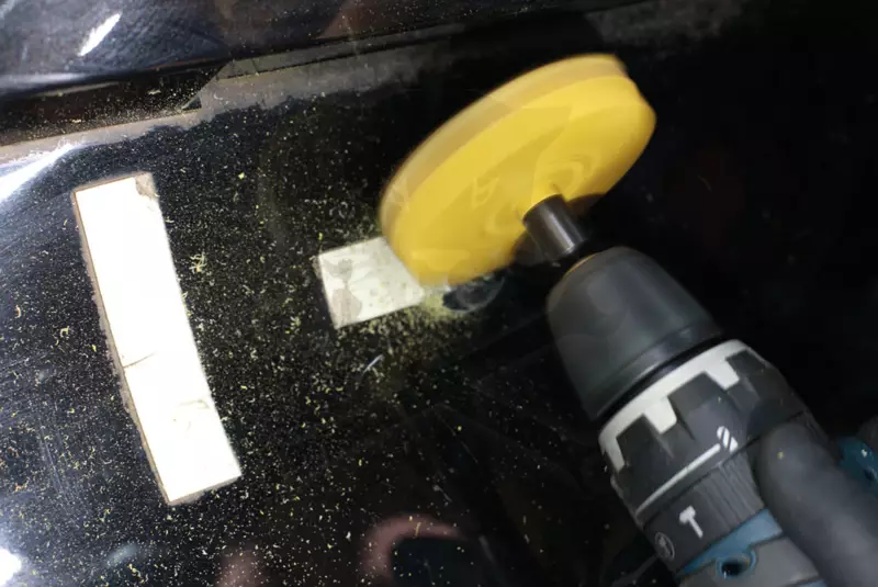 Fólia radír - vanília korong 4000 RPM menetes+adapt. Hőleadó mintázat