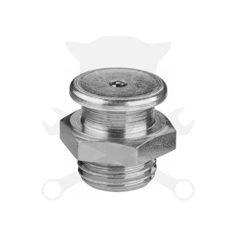 Zsírzógomb, egyenes, vezetőgyűrűs M14x1.5/16 - DIN3404