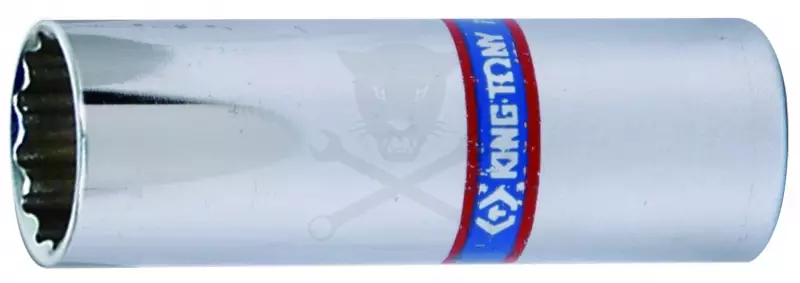 Dugókulcs - crowafej 1/4" 12 szög hosszú 05,5 mm