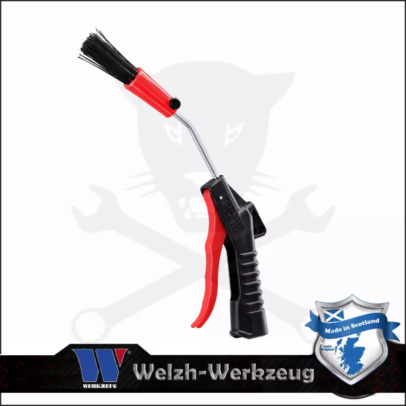 Lefújó pisztoly felület tak. körkefével, 148 mm - Welzh